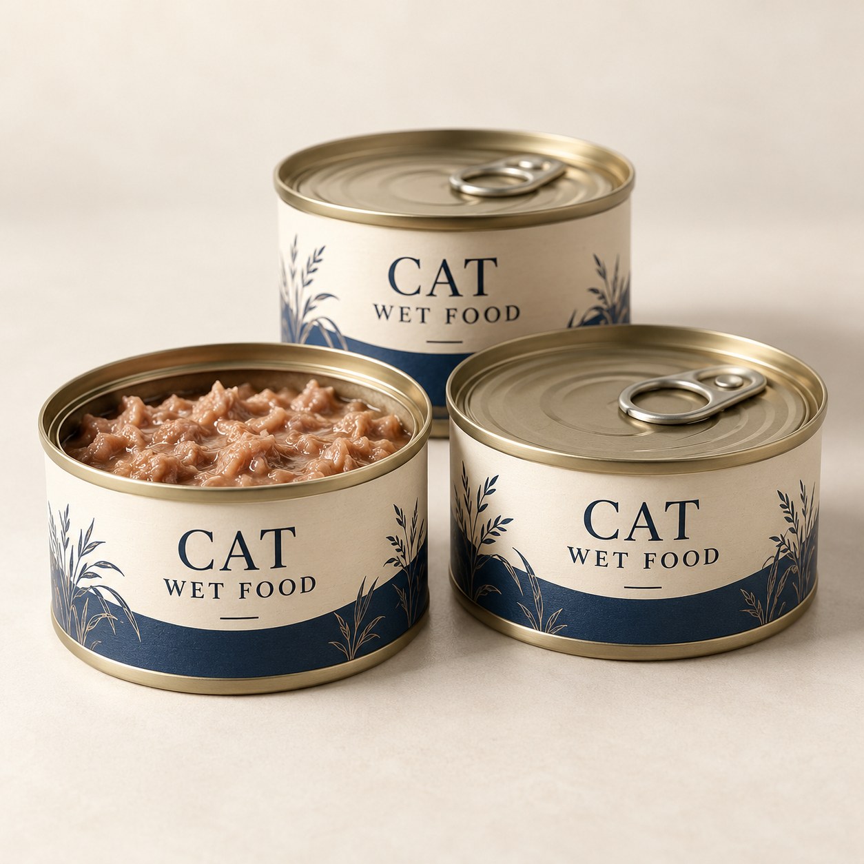 Cat Wet Food Tins