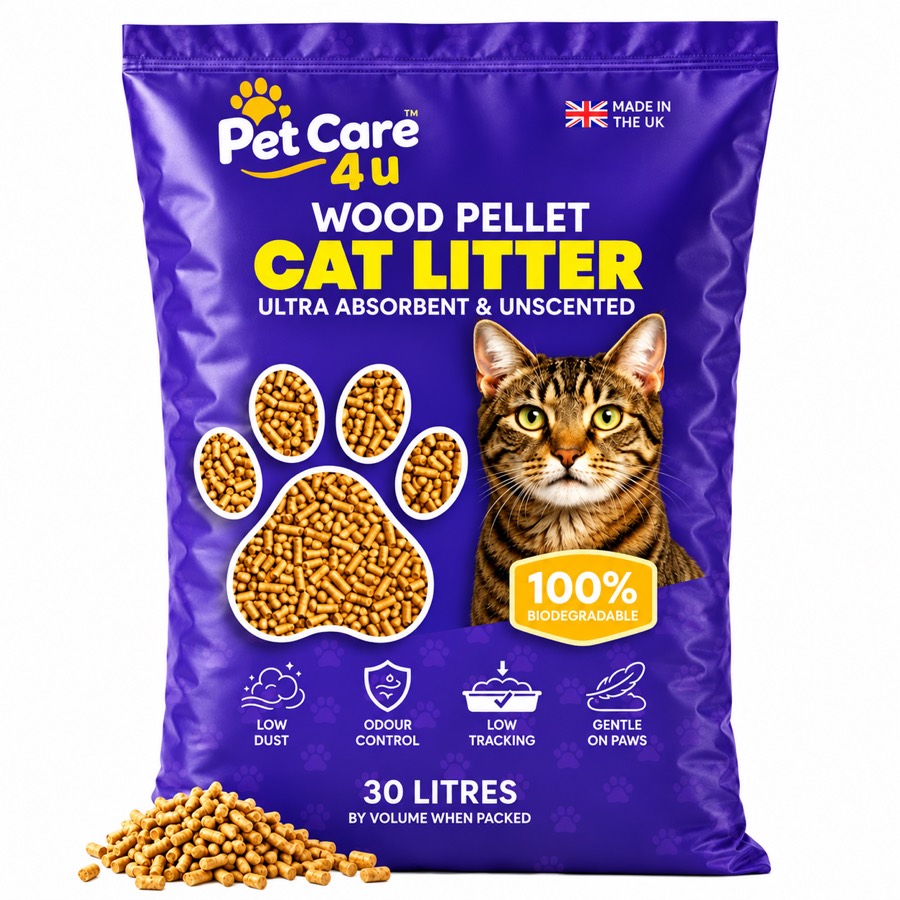 Ultra-Absorbent Wood Pellet Litter 30L