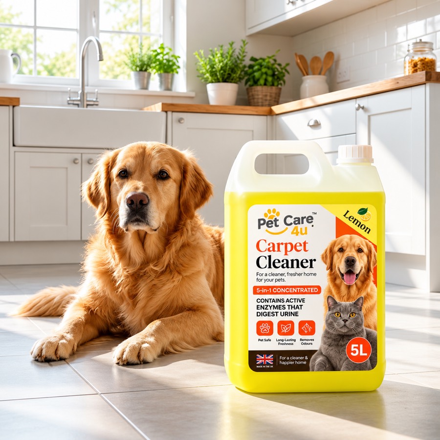 Pet-Safe Enzyme Carpet Cleaner 5L, Lemon