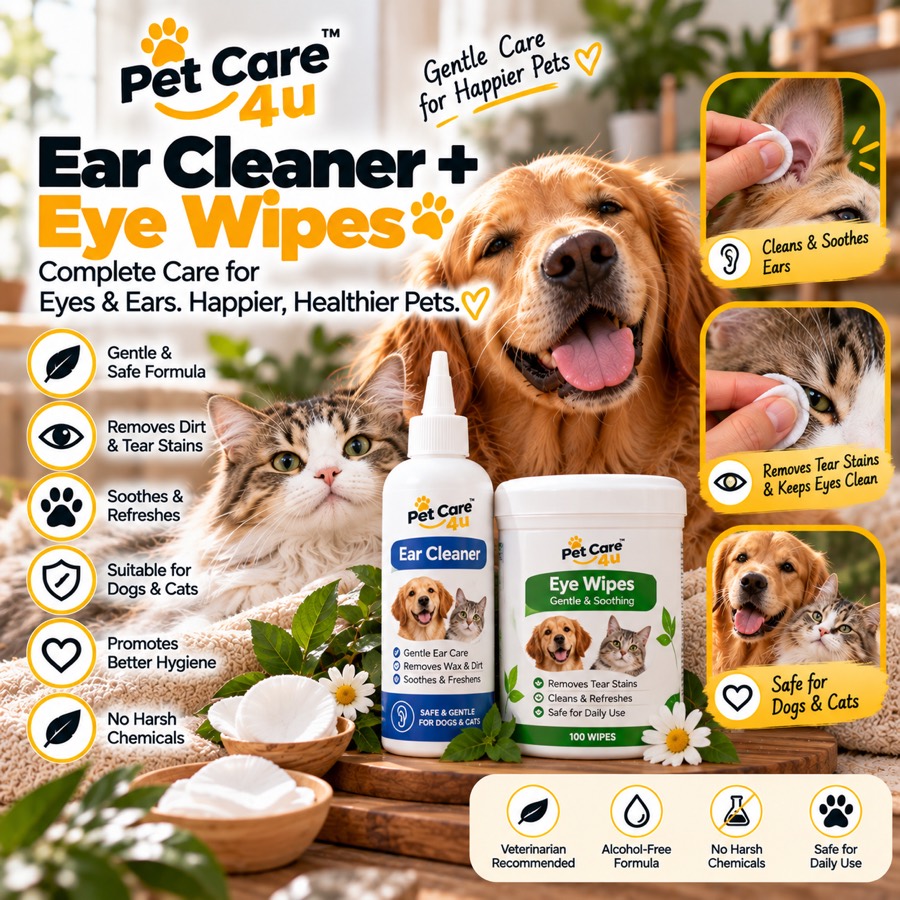 Ear Cleaner + Eye Wipes
