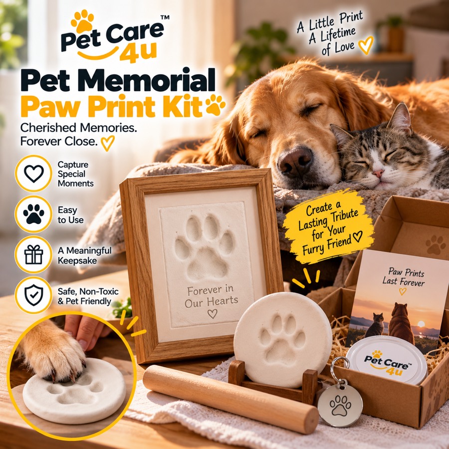 Pet Memorial Paw Print Kit