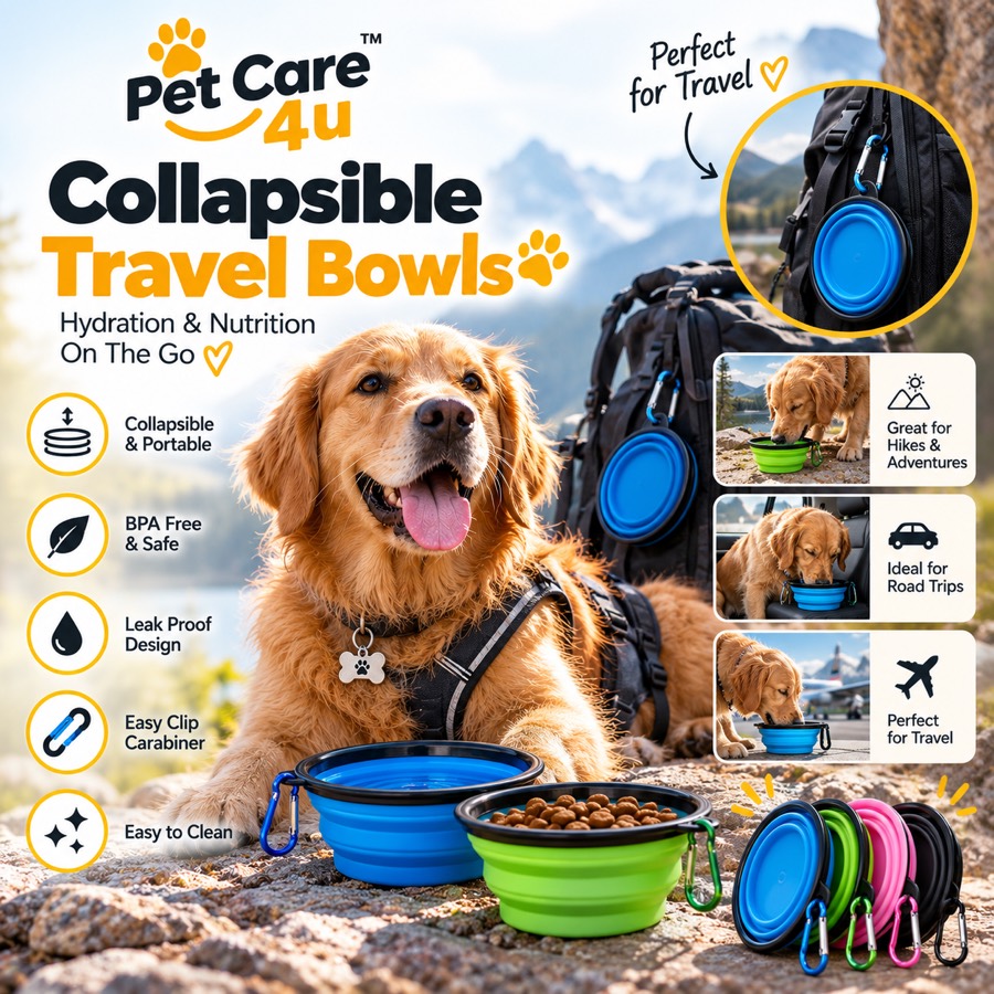 Collapsible Travel Bowls